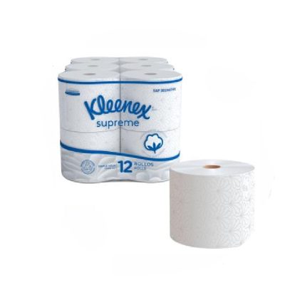 Papel Higiénico Kleenex  Rollo 250 hojas –Hoja Triple