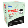 WypAll® X80 - Paños de limpieza. Color verde, doblados con Power Pockets,  30 paños, 10 paquetes/caja, 300 paños/caja, 30243106