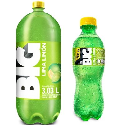 BIG COLA 3030 ML / 400 ML sabor Lima Limón
